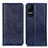 Leather Case Stands Flip Cover Holder K01Z for Xiaomi Civi 1S 5G Blue