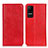 Leather Case Stands Flip Cover Holder K01Z for Xiaomi Civi 1S 5G Red