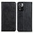 Leather Case Stands Flip Cover Holder K01Z for Xiaomi Mi 11i 5G (2022) Black