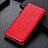 Leather Case Stands Flip Cover Holder K01Z for Xiaomi Mi 11i 5G Red