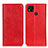 Leather Case Stands Flip Cover Holder K01Z for Xiaomi POCO C3 Red