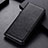 Leather Case Stands Flip Cover Holder K01Z for Xiaomi Poco M5S Black