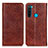 Leather Case Stands Flip Cover Holder K01Z for Xiaomi Redmi Note 8 (2021)