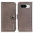 Leather Case Stands Flip Cover Holder K02Z for Google Pixel 8 5G Gray