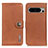 Leather Case Stands Flip Cover Holder K02Z for Google Pixel 8 Pro 5G Brown