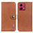 Leather Case Stands Flip Cover Holder K02Z for Motorola Moto G84 5G