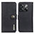 Leather Case Stands Flip Cover Holder K02Z for OnePlus 10T 5G Black