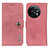 Leather Case Stands Flip Cover Holder K02Z for OnePlus 11 5G Pink