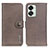 Leather Case Stands Flip Cover Holder K02Z for OnePlus Nord 2T 5G Gray