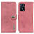 Leather Case Stands Flip Cover Holder K02Z for Oppo A16s Pink