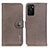 Leather Case Stands Flip Cover Holder K02Z for Oppo A55S 5G Gray