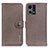 Leather Case Stands Flip Cover Holder K02Z for Oppo F21 Pro 4G Gray