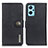 Leather Case Stands Flip Cover Holder K02Z for Oppo K10 4G Black