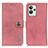 Leather Case Stands Flip Cover Holder K02Z for Realme GT2 Pro 5G Pink