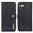 Leather Case Stands Flip Cover Holder K02Z for Samsung Galaxy A04 4G Black