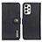 Leather Case Stands Flip Cover Holder K02Z for Samsung Galaxy A23 4G Black