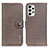 Leather Case Stands Flip Cover Holder K02Z for Samsung Galaxy A23 4G Gray