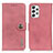 Leather Case Stands Flip Cover Holder K02Z for Samsung Galaxy A23 4G Pink