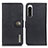 Leather Case Stands Flip Cover Holder K02Z for Sony Xperia 5 IV Black