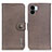 Leather Case Stands Flip Cover Holder K02Z for Xiaomi Poco C51 Gray