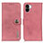 Leather Case Stands Flip Cover Holder K02Z for Xiaomi Poco C51 Pink