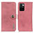 Leather Case Stands Flip Cover Holder K02Z for Xiaomi Redmi 10 4G Pink