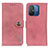 Leather Case Stands Flip Cover Holder K02Z for Xiaomi Redmi 11A 4G Pink