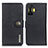 Leather Case Stands Flip Cover Holder K02Z for Xiaomi Redmi K50 Gaming 5G Black