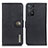 Leather Case Stands Flip Cover Holder K02Z for Xiaomi Redmi Note 11 Pro 5G Black