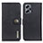 Leather Case Stands Flip Cover Holder K02Z for Xiaomi Redmi Note 12T Pro 5G Black