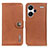 Leather Case Stands Flip Cover Holder K02Z for Xiaomi Redmi Note 13 Pro+ Plus 5G Brown