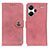 Leather Case Stands Flip Cover Holder K02Z for Xiaomi Redmi Note 13 Pro+ Plus 5G Pink