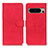 Leather Case Stands Flip Cover Holder K03Z for Google Pixel 8 Pro 5G Red