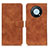 Leather Case Stands Flip Cover Holder K03Z for Huawei Enjoy 50 Pro