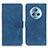 Leather Case Stands Flip Cover Holder K03Z for Huawei Honor Magic5 5G Blue