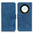 Leather Case Stands Flip Cover Holder K03Z for Huawei Honor Magic5 Lite 5G Blue