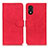 Leather Case Stands Flip Cover Holder K03Z for Huawei Honor X5 Red