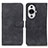 Leather Case Stands Flip Cover Holder K03Z for Huawei Nova 11 Ultra Black