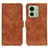 Leather Case Stands Flip Cover Holder K03Z for Motorola Moto Edge (2023) 5G