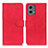 Leather Case Stands Flip Cover Holder K03Z for Motorola Moto G 5G (2023) Red