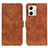 Leather Case Stands Flip Cover Holder K03Z for Motorola Moto G54 5G