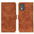 Leather Case Stands Flip Cover Holder K03Z for Nokia C02