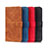 Leather Case Stands Flip Cover Holder K03Z for Nokia C02