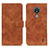 Leather Case Stands Flip Cover Holder K03Z for Nokia C21