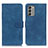 Leather Case Stands Flip Cover Holder K03Z for Nokia G400 5G Blue