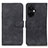 Leather Case Stands Flip Cover Holder K03Z for OnePlus Nord CE 3 5G Black