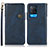 Leather Case Stands Flip Cover Holder K03Z for Oppo A54 4G