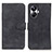 Leather Case Stands Flip Cover Holder K03Z for Realme 10 Pro+ Plus 5G Black