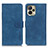 Leather Case Stands Flip Cover Holder K03Z for Realme 10T 5G Blue