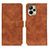Leather Case Stands Flip Cover Holder K03Z for Realme 9i 5G
